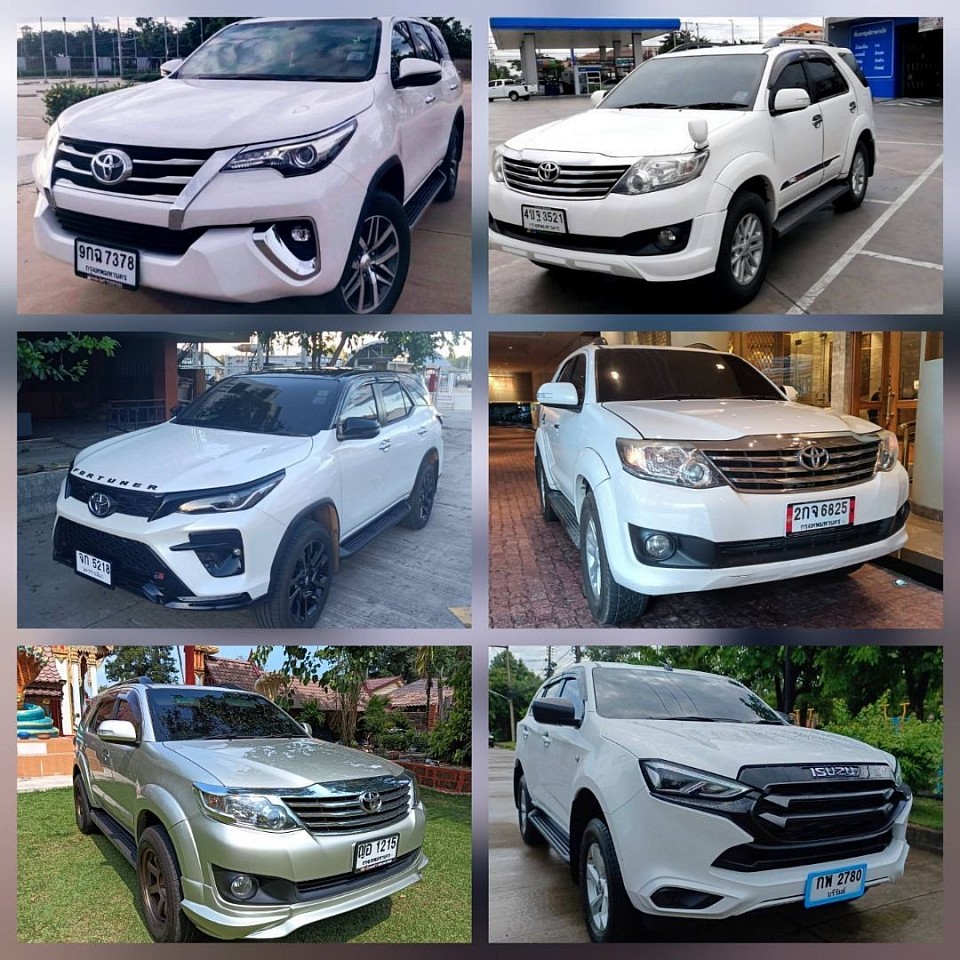บริการเหมารถ SUV 7 ที่นั่งพร้อมคนขับไปทุกจังหวัดทั่วไทย